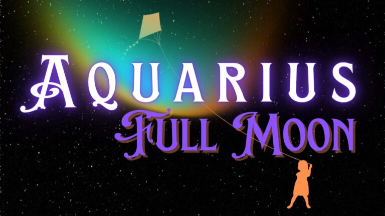 Full Moon in Aquarius