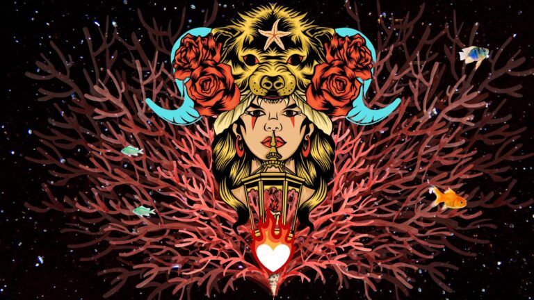 Venus conjoins Neptune and Saturn in Aries/ Mars in Pisces