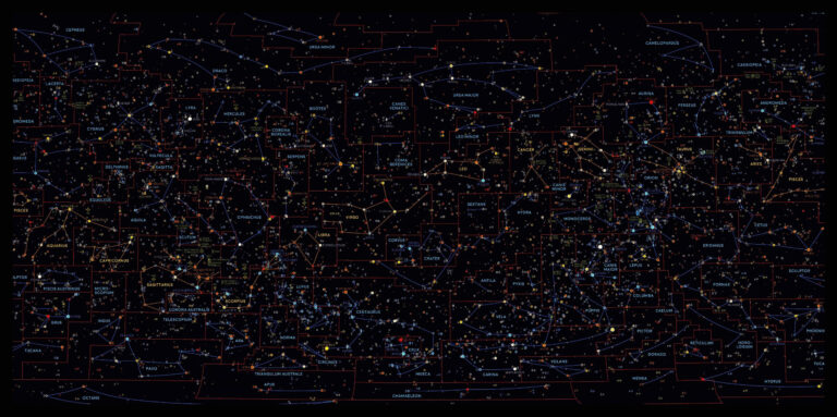 An image showing stras on the sky