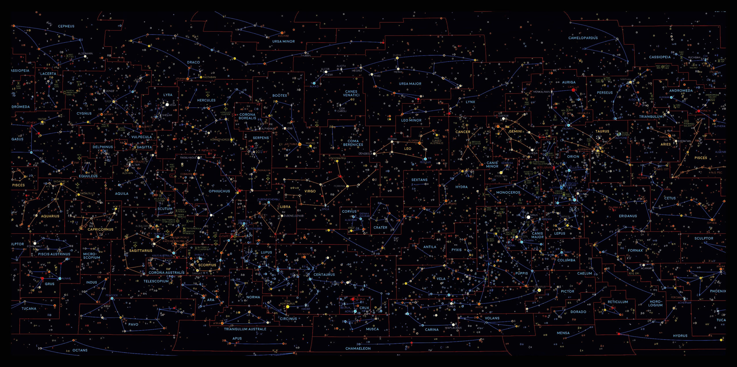 An image showing stras on the sky