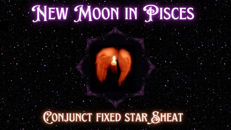 New moon in pisces