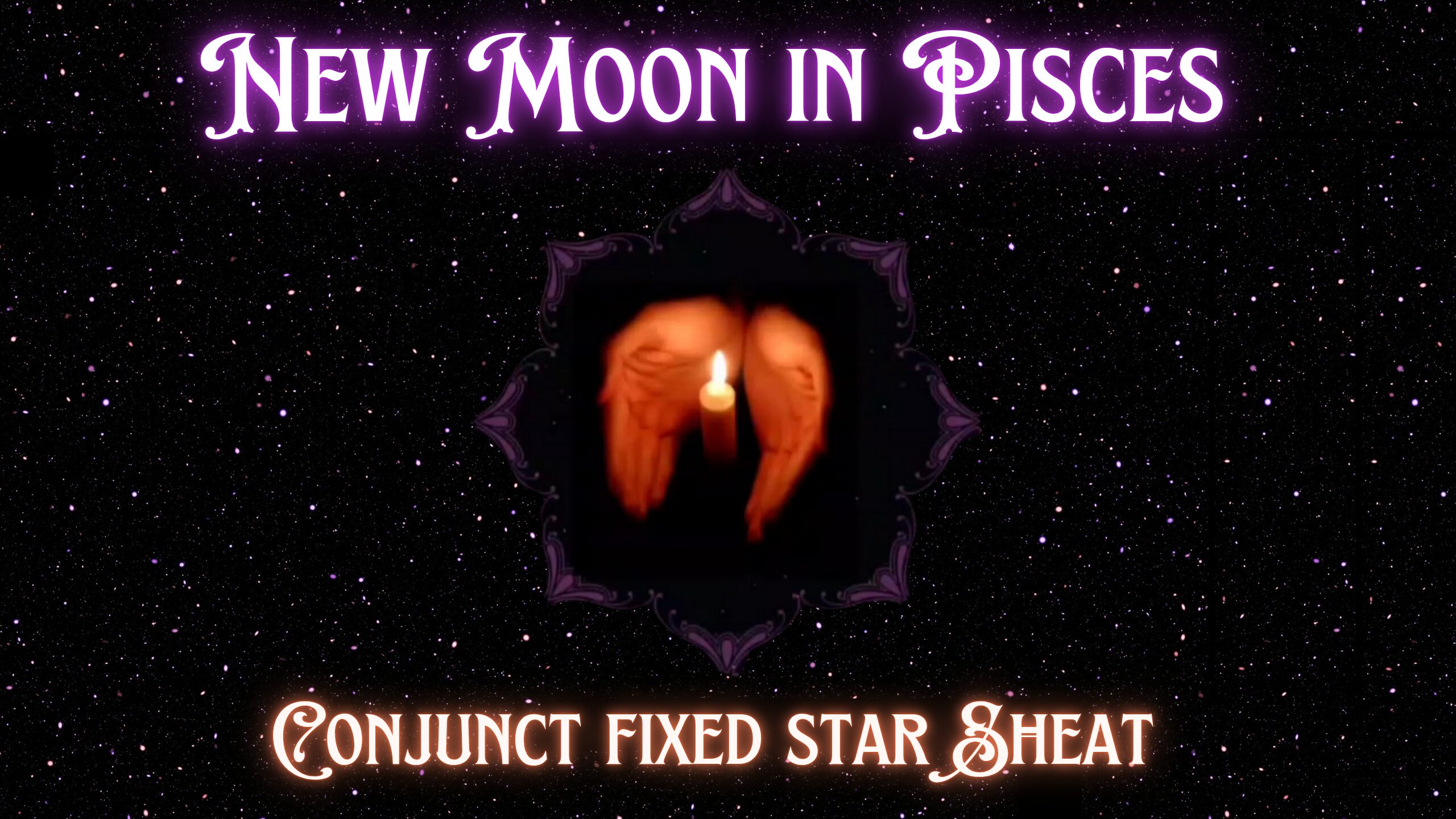 New moon in pisces